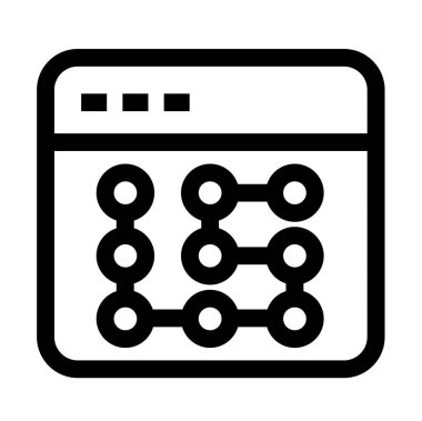 iş simgesi, vektör resimleme