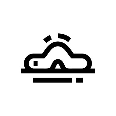 Modern b 'nin vektör illüstrasyonu eksik simgesi