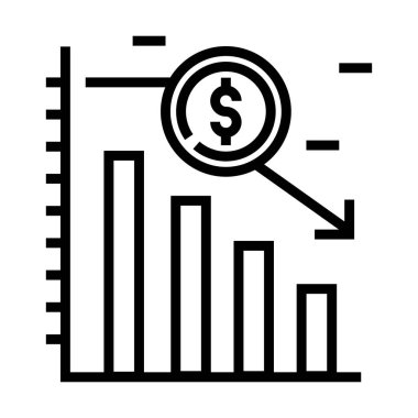 seo ve pazarlama satırı vektör simgesi.