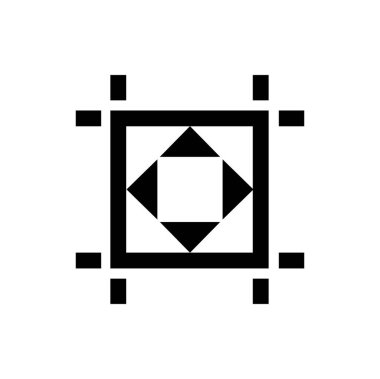 seo modern simgesinin vektör illüstrasyonu