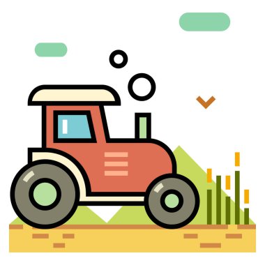 taşıyıcı kamyon vektör simgesi