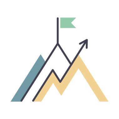 grafik çizelgesi vektör simgesi