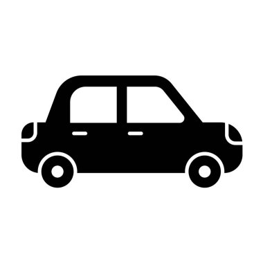 araba simgesi vektör illüstrasyonu