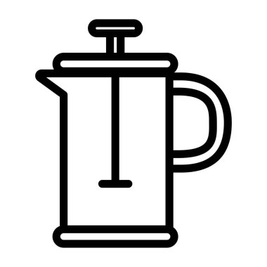 pot web simgesi. Vektör illüstrasyonu 