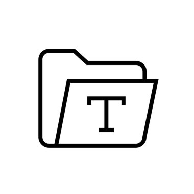 dizin simgesi vektör illüstrasyonu 