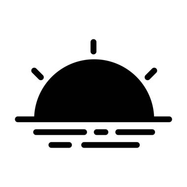 Lokanta ikonu. vektör illüstrasyonu