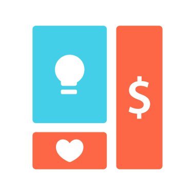 iş, simge, vektör illüstrasyonu 