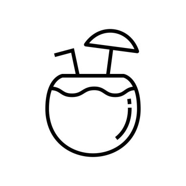 Seyahat ve turizm simgesinin vektör illüstrasyonu