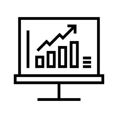 seo modern simgesinin vektör illüstrasyonu