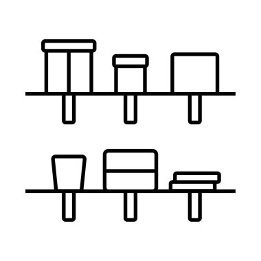 Modern b 'nin vektör illüstrasyonu eksik simgesi