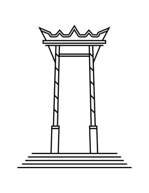 Baş ağ simgesi, vektör illüstrasyonu 