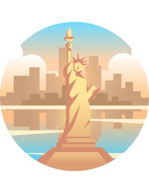 Londra şehrinde özgürlük heykeli