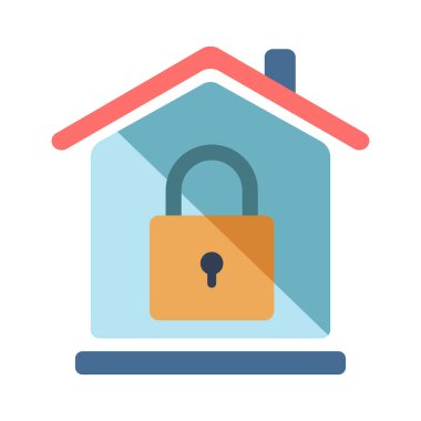 Ev ikonu. vektör illüstrasyonu