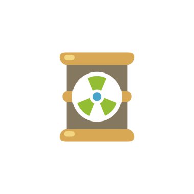 Radyoaktif bozunmanın vektör çizimi