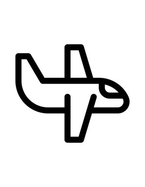 Basit çizgi sanat vektörü illüstrasyonu