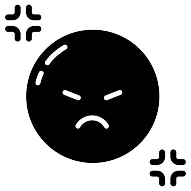 Gülümse ikonu. vektör illüstrasyonu