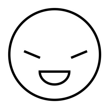 yüz simgesi vektör illüstrasyon grafik tasarımı