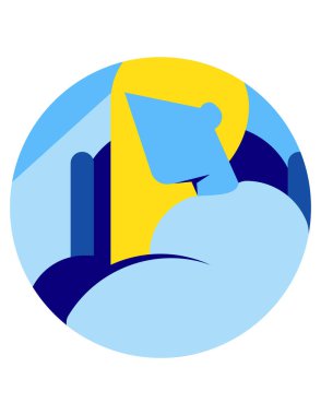 Logonun vektör çizimi, hamile kadın. 