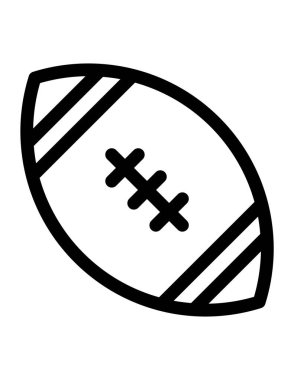 Futbol web simgesi. Vektör illüstrasyonu 