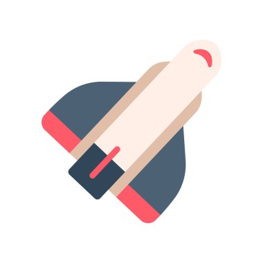 Beyaz arkaplanda düz bir kalem simgesi