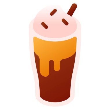 kahve ikonu vektör illüstrasyonu 