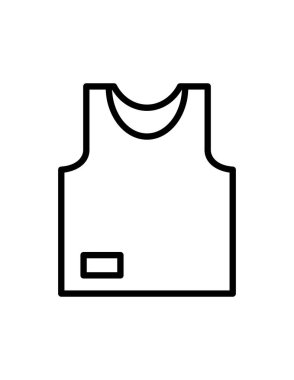 Web, mobil ve bilgi grafikleri için basit çizgi simgesi. Modern tarzda izole edilmiş gri ince renk sembolü