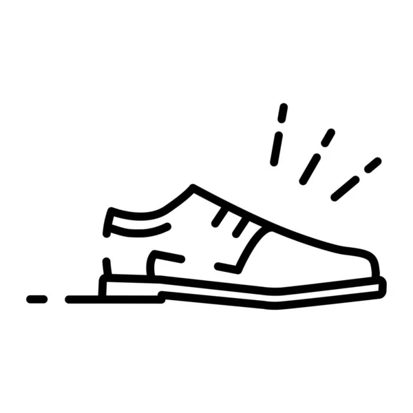 Векторная Иллюстрация Спортивного Ботинка — стоковый вектор