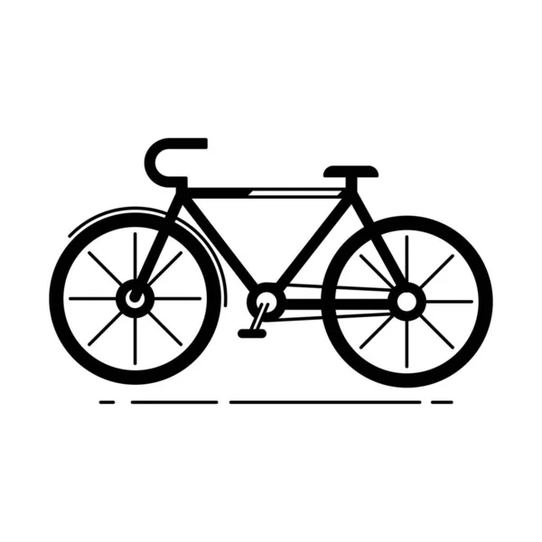 Ποδήλατο Εικονίδιο Διανυσματική Απεικόνιση — Διανυσματικό Αρχείο