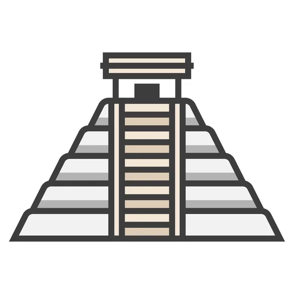 Starożytna Ikona Architektury Internetowej Ilustracja Wektora — Wektor stockowy