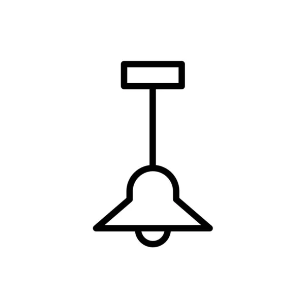 Illustrazione Vettoriale Della Lampada Elettrica — Vettoriale Stock