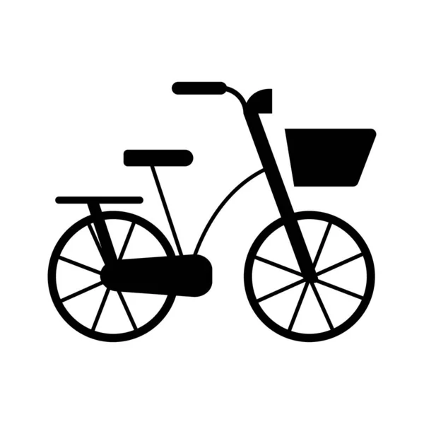 Bicycle Icon Vector Illustration — Stock Vector