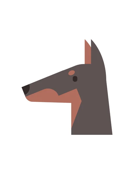Ícone Cavalo Estilo Dos Desenhos Animados Isolado Fundo Branco — Vetor de Stock