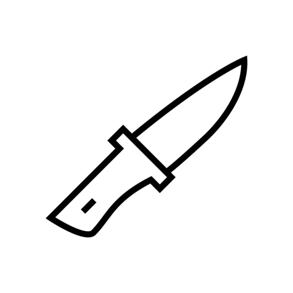 Kniv Ikon Vektor Illustration — Stock vektor