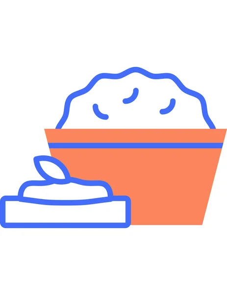 Icono Web Alimentos Ilustración Vectorial — Vector de stock