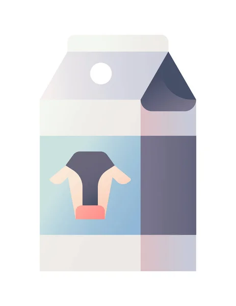 奶类食品和饮料病媒图标 — 图库矢量图片