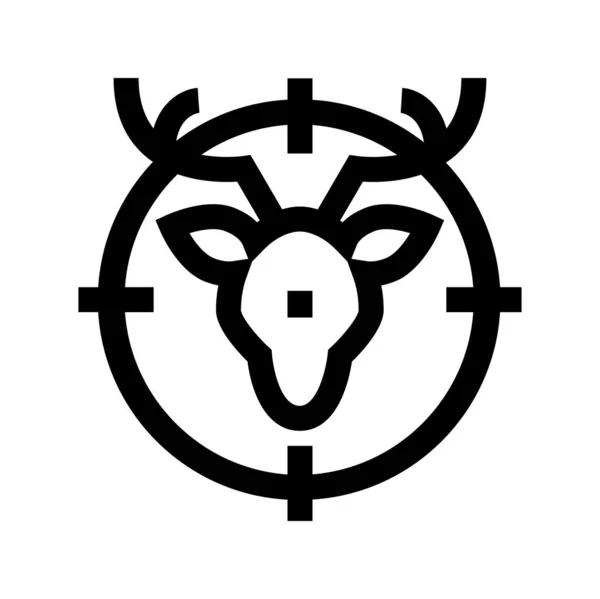 Stier Tierkreiszeichen Symbol Vektor Illustration — Stockvektor