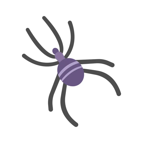 Diseño Ilustración Vector Icono Web Araña — Vector de stock
