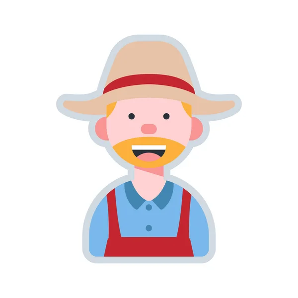 Man Icon Vector Illustration — 图库矢量图片