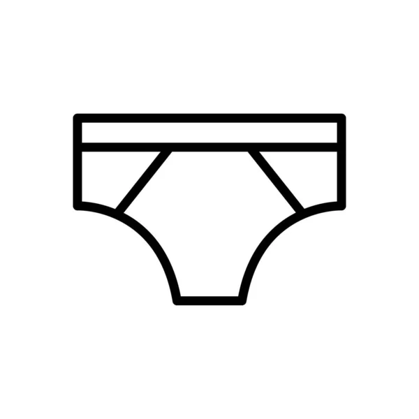 Shorts Symbol Vektor Illustration — Stockvektor