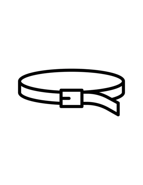 Belt Icon Vector Illustration — Stock Vector