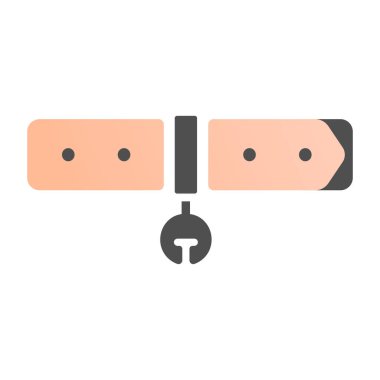 Tasma web simgesi. Vektör illüstrasyonu 