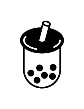 Beyaz arkaplanda vektör, cam simge