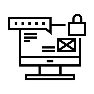 iş simgesi, vektör resimleme