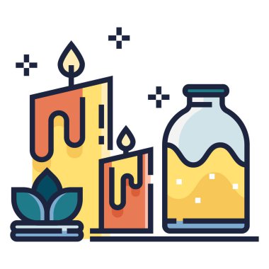 tıbbi ve sağlık hizmeti çizgisi vektör simgesi.