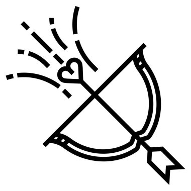 Yay ağ simgesi. Vektör illüstrasyonu 