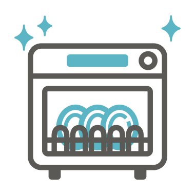 Seo çizgi simgesinin vektör illüstrasyonu