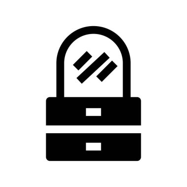 alışveriş ve para hattı vektör simgesi.