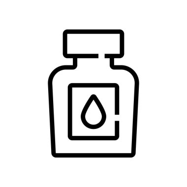 Şişenin vektör illüstrasyonu 