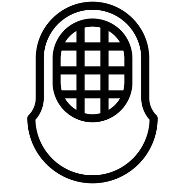 siyah ve beyaz vektör simgesi