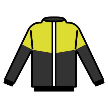 Sırt çantalı bir adamın vektör çizimi